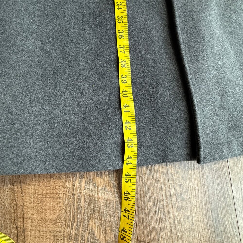 Lands’ End Men’s Wool Over Coat Sz 40 Tall - Picture 6 of 13